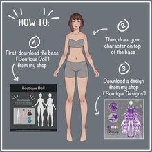 Laden Sie das Bild in den Galerie-Viewer, Outfit Adoptable [&quot;Boutique Design&quot; #03]
