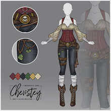 Laden Sie das Bild in den Galerie-Viewer, Outfit Adoptable [&quot;Boutique Design&quot; #43]