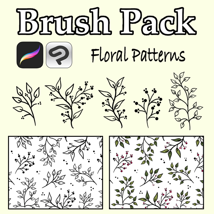 Brush Pack [Floral Patterns]