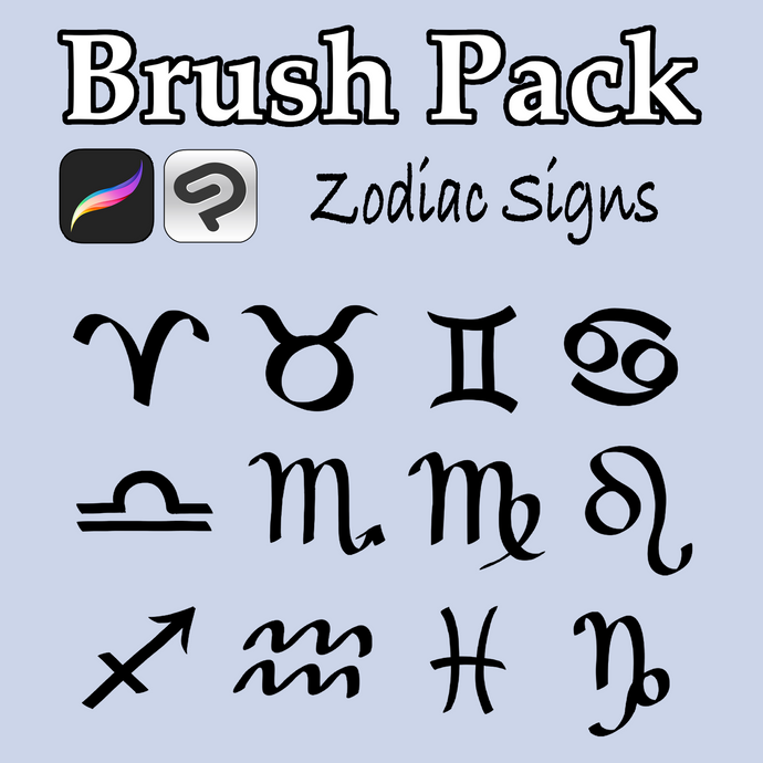 Brush Pack [Zodiac Signs]