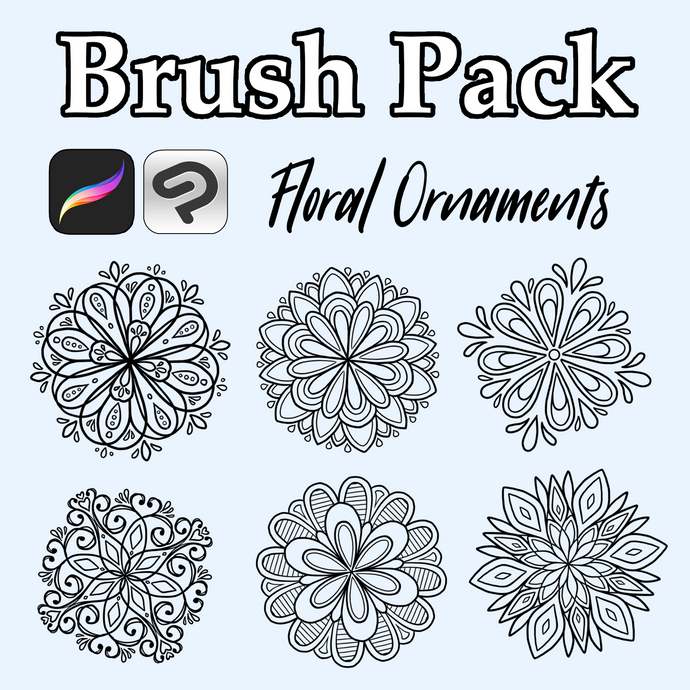 Brush Pack [Floral Ornaments I]