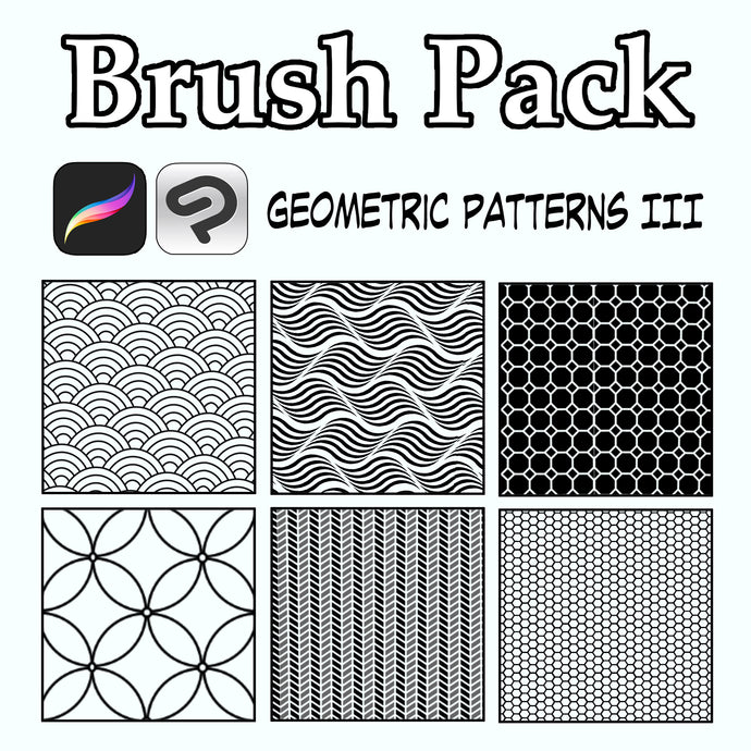Brush Pack (Geometric Patterns III)