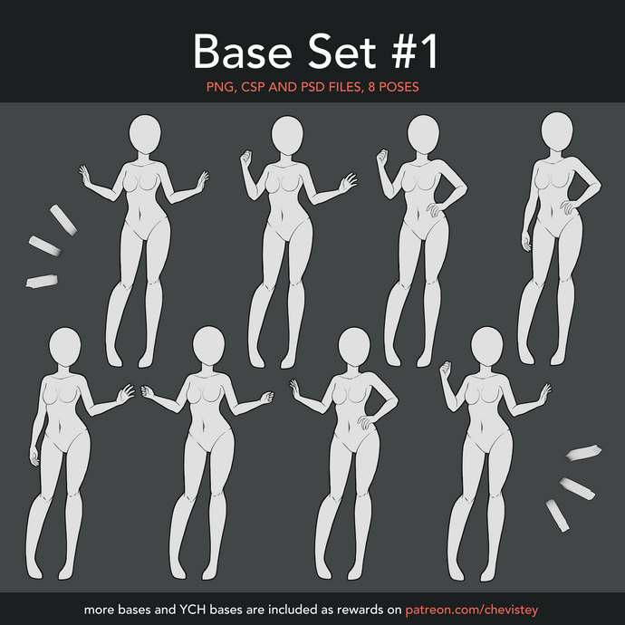 Base Set #1 [PNG, CSP, PSD]