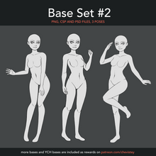 Laden Sie das Bild in den Galerie-Viewer, Base Set #2 [PNG, CSP, PSD]